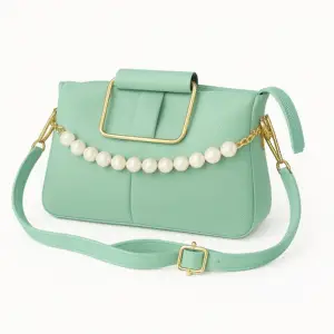 mint color with white background